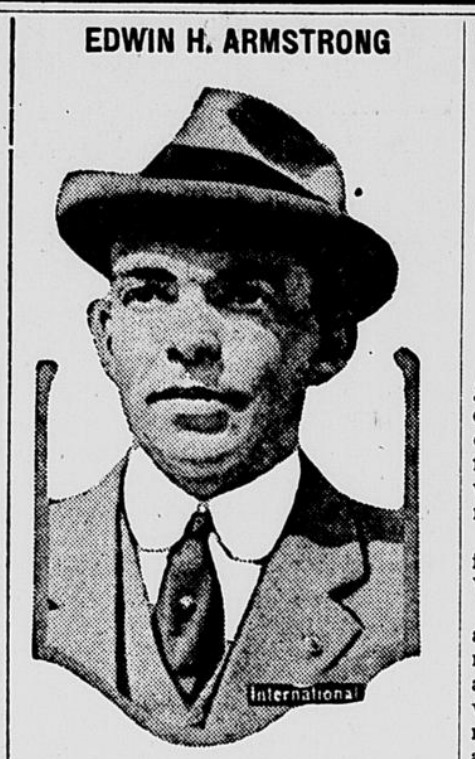 Edward Armstrong from the Hope Pioneer, Sep 28, 1922.